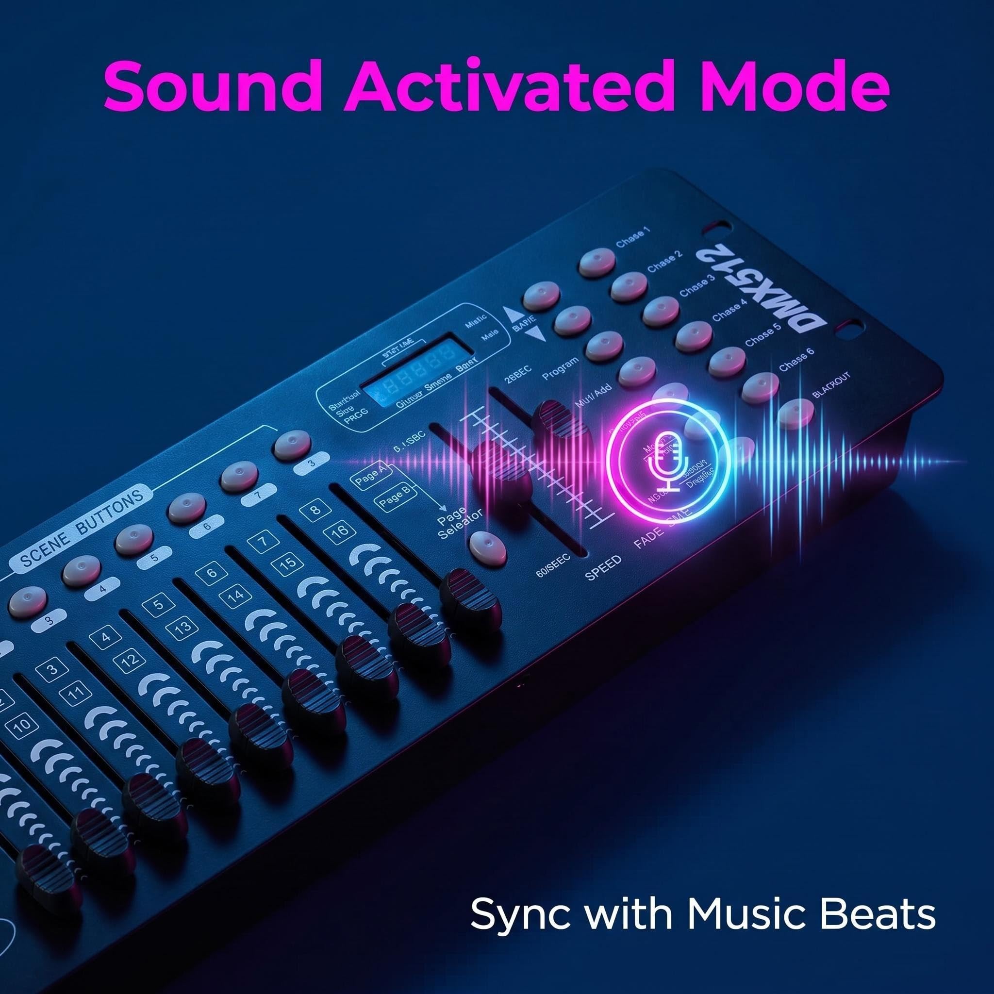 Amazon.com: JCYWFLODY Professioanl 192 DMX Controller for DJ